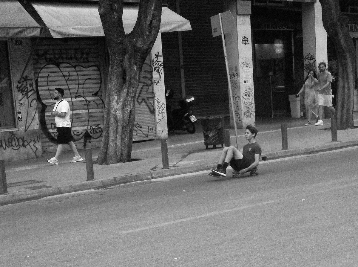 Athens street scene
