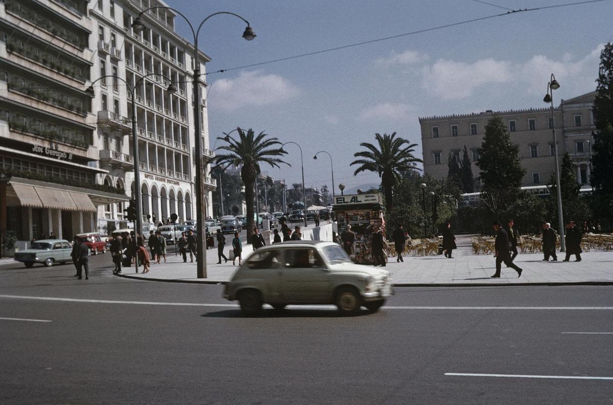Athens street scene