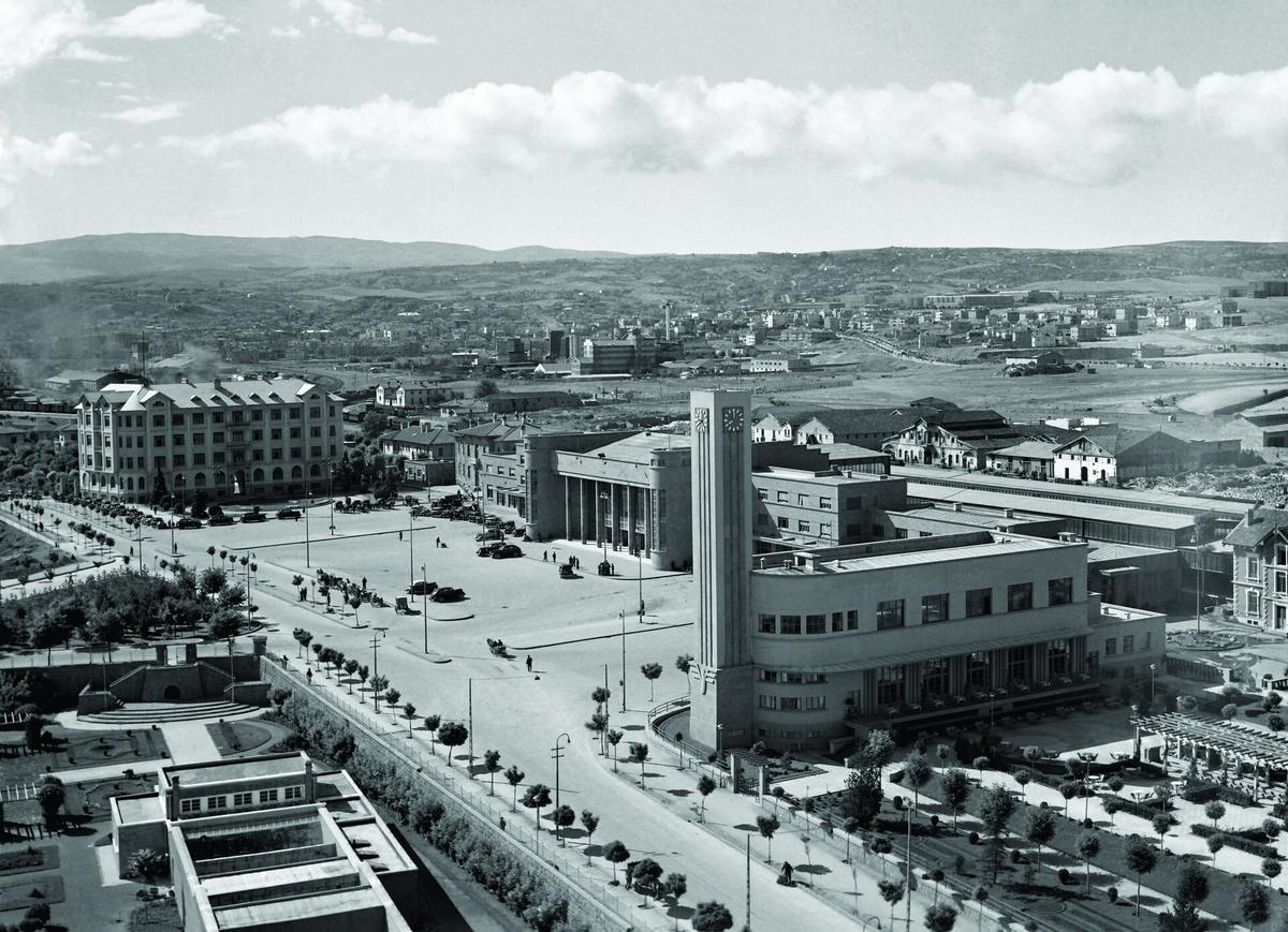 Ankara public transport station