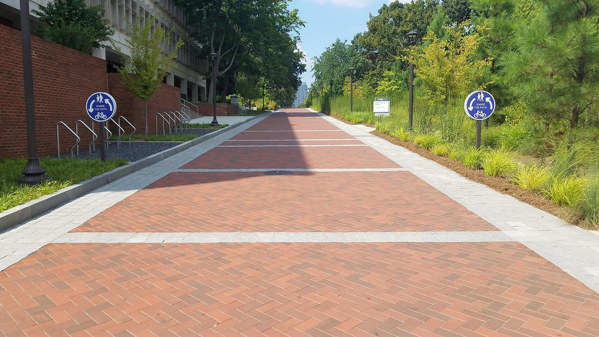 Atlanta pedestrian street
