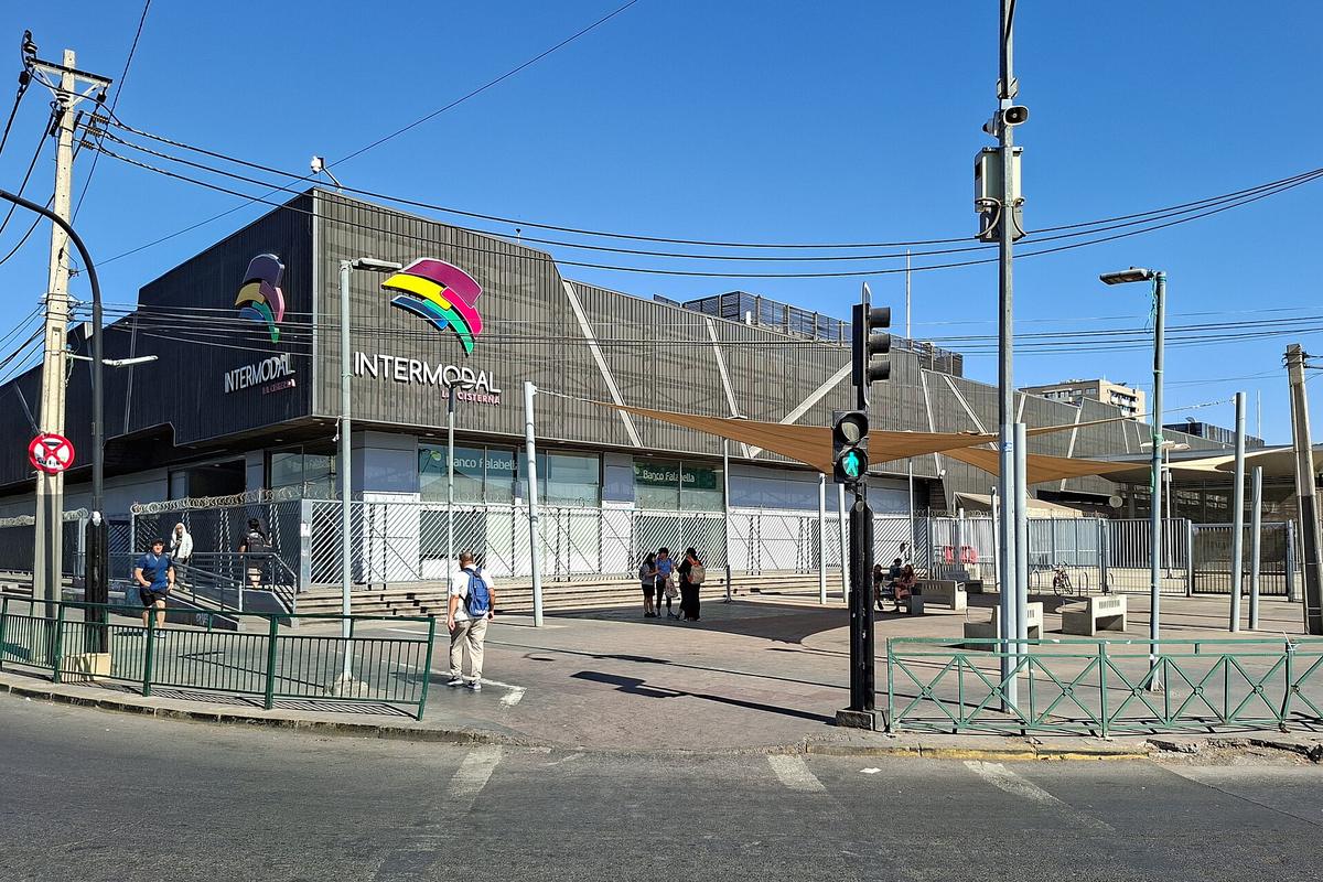 Santiago public transport station