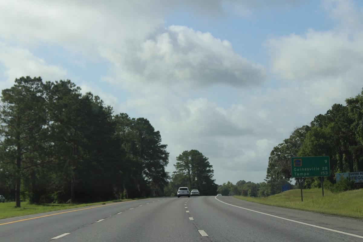 Florida highway road sign