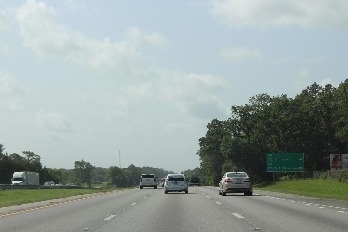 Florida highway road sign