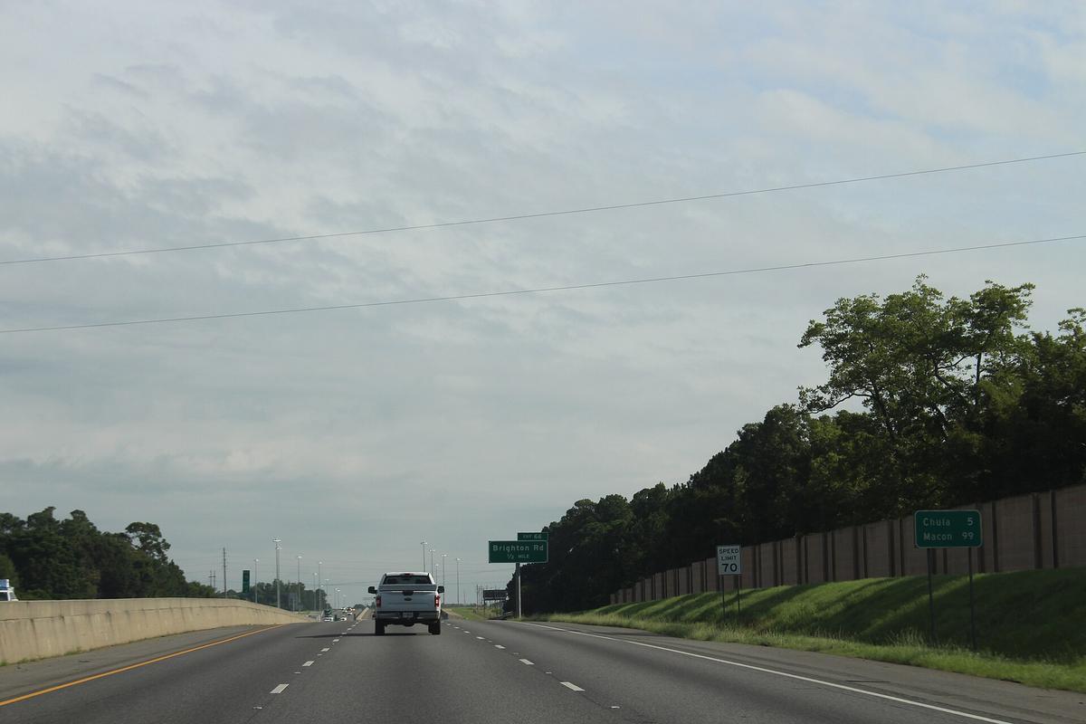 Georgia highway road sign