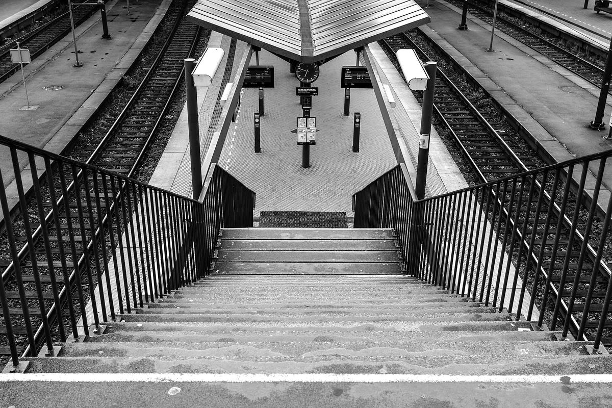 Copenhagen public transport station