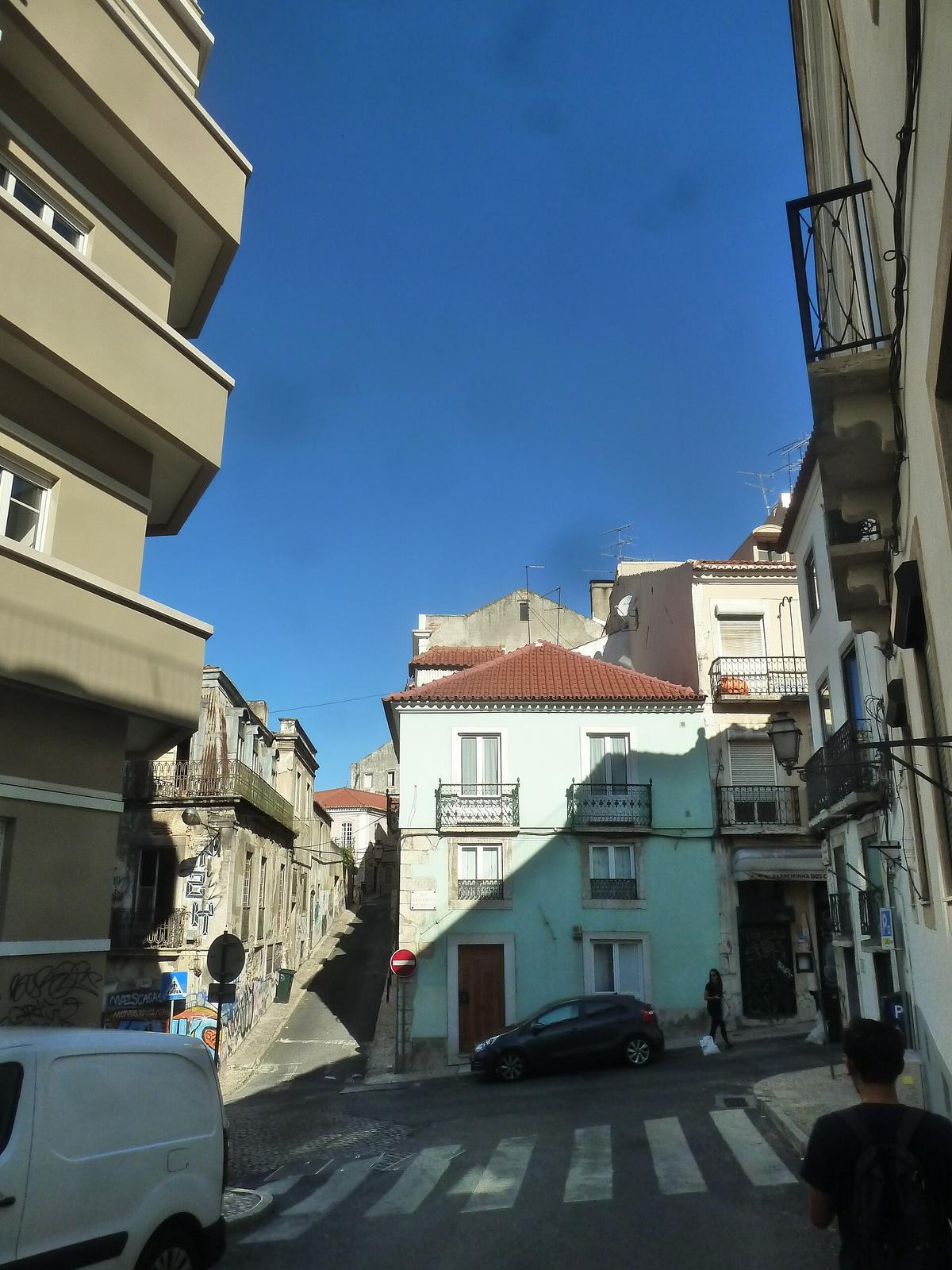 Lisbon pedestrian street