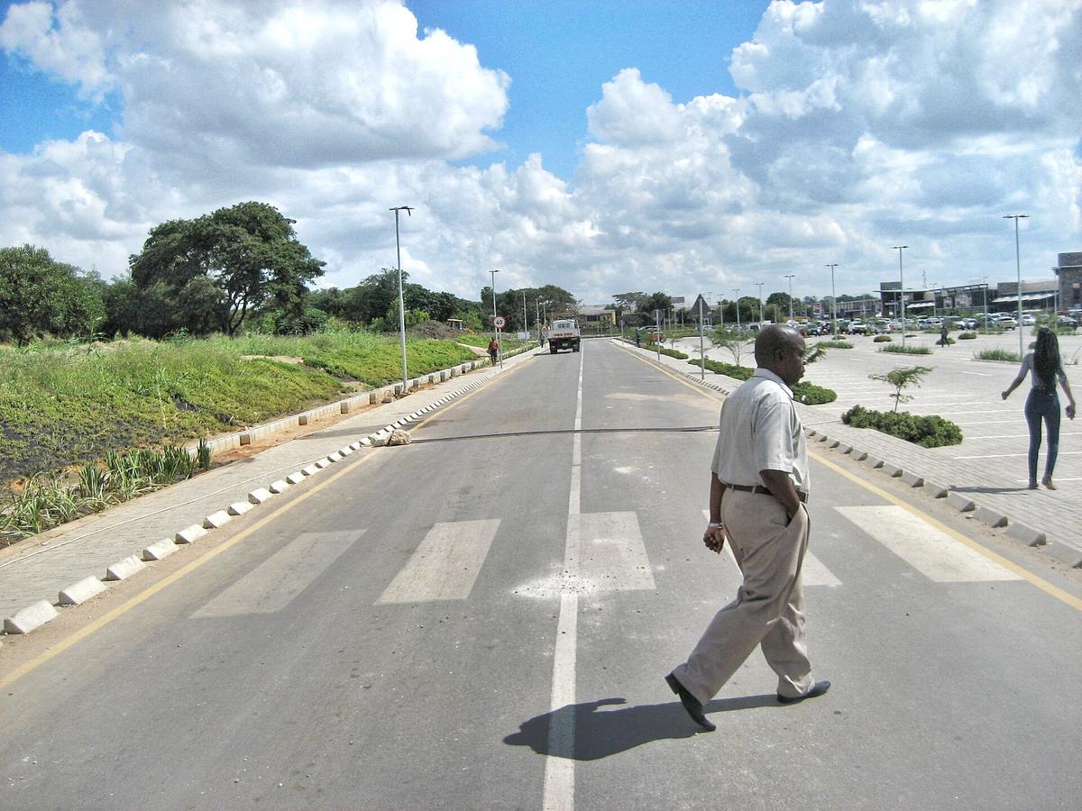 Lusaka pedestrian street