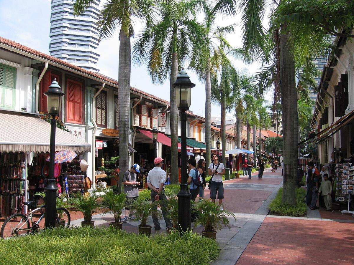 Singapore pedestrian street