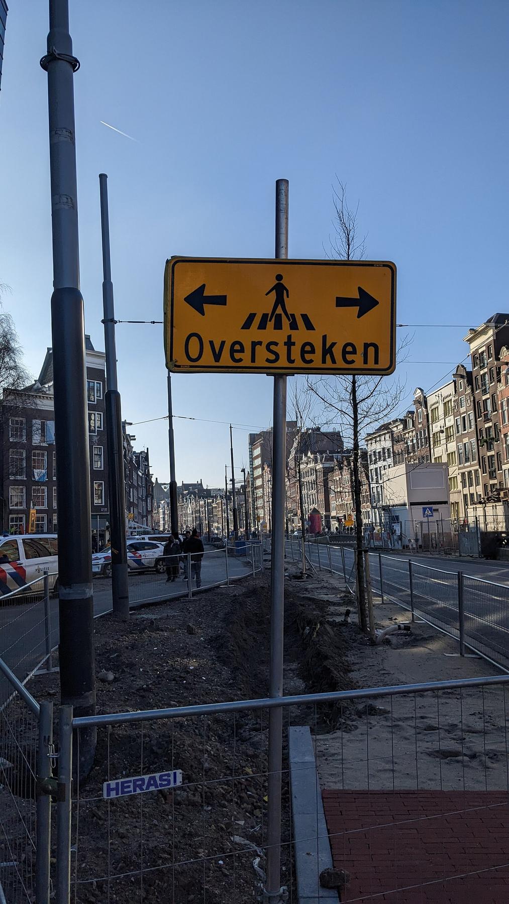 Dutch pedestrian crossing