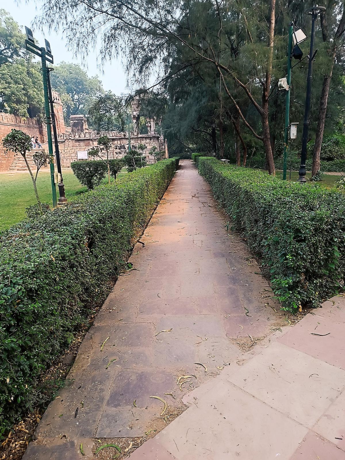New Delhi pedestrian street