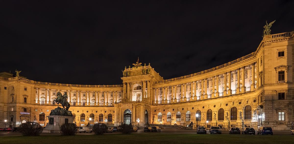 Vienna Hofburg palace