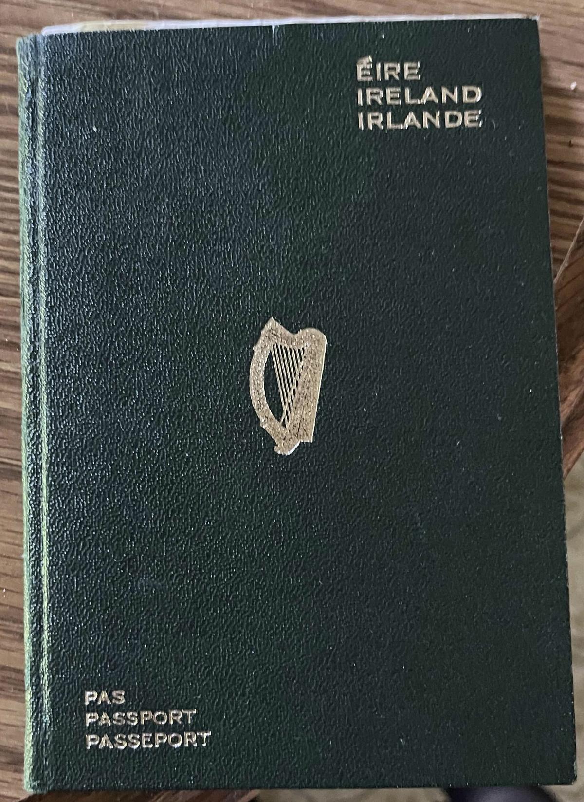Ireland passport