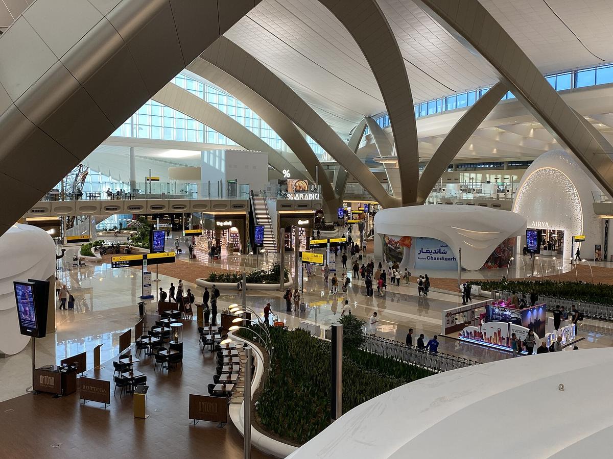 Abu Dhabi airport terminal