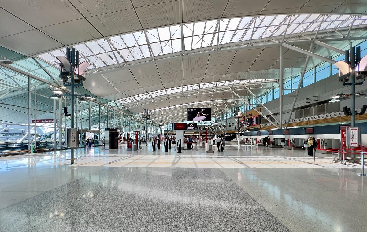 Sydney airport terminal