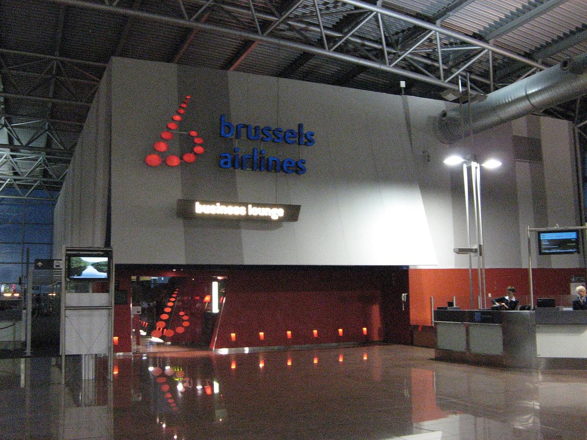 Brussels airport terminal