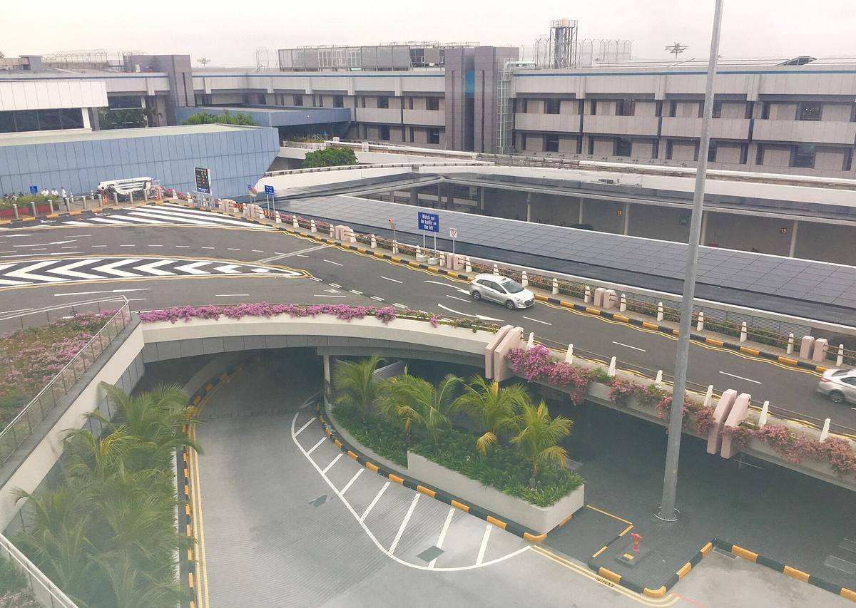 Singapore airport terminal