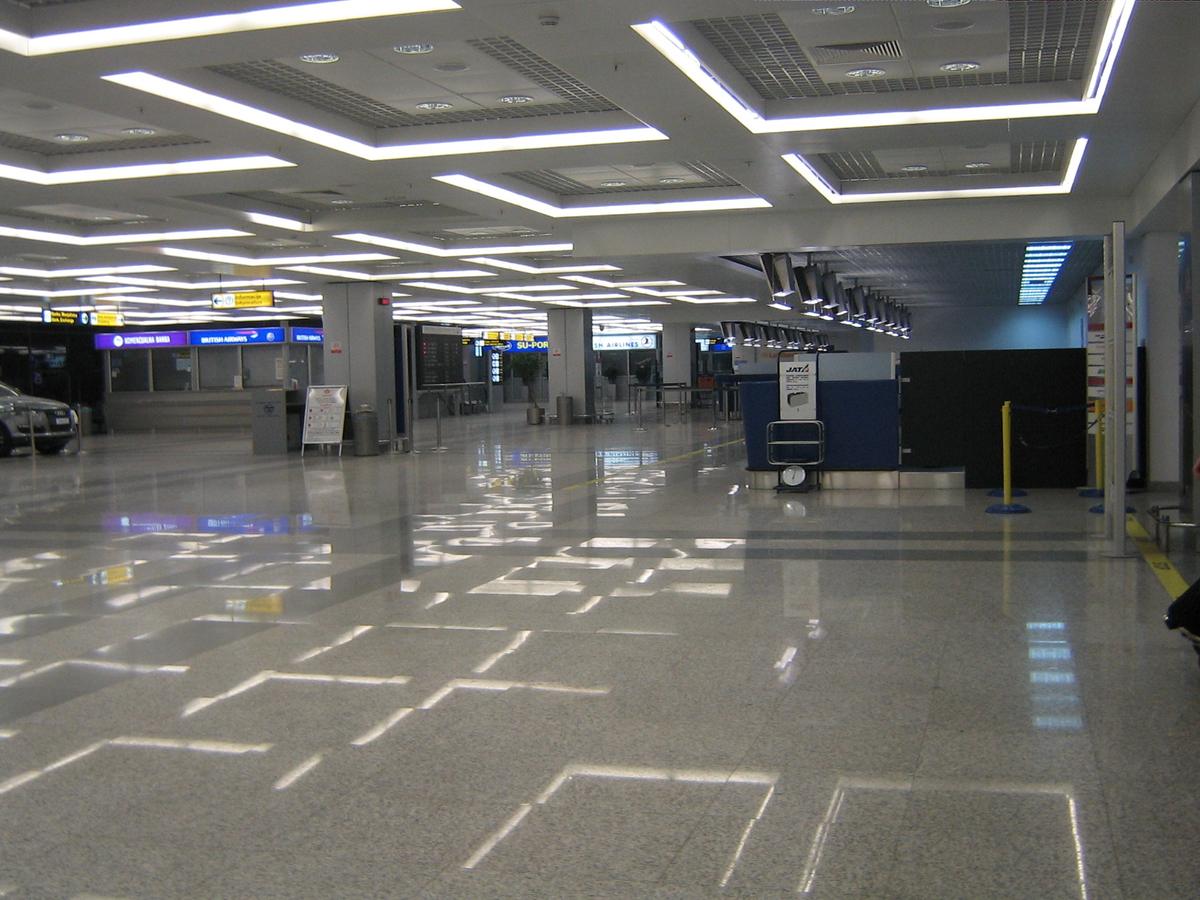 Belgrade airport terminal