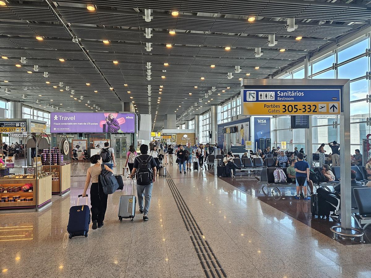 Sao Paulo airport terminal