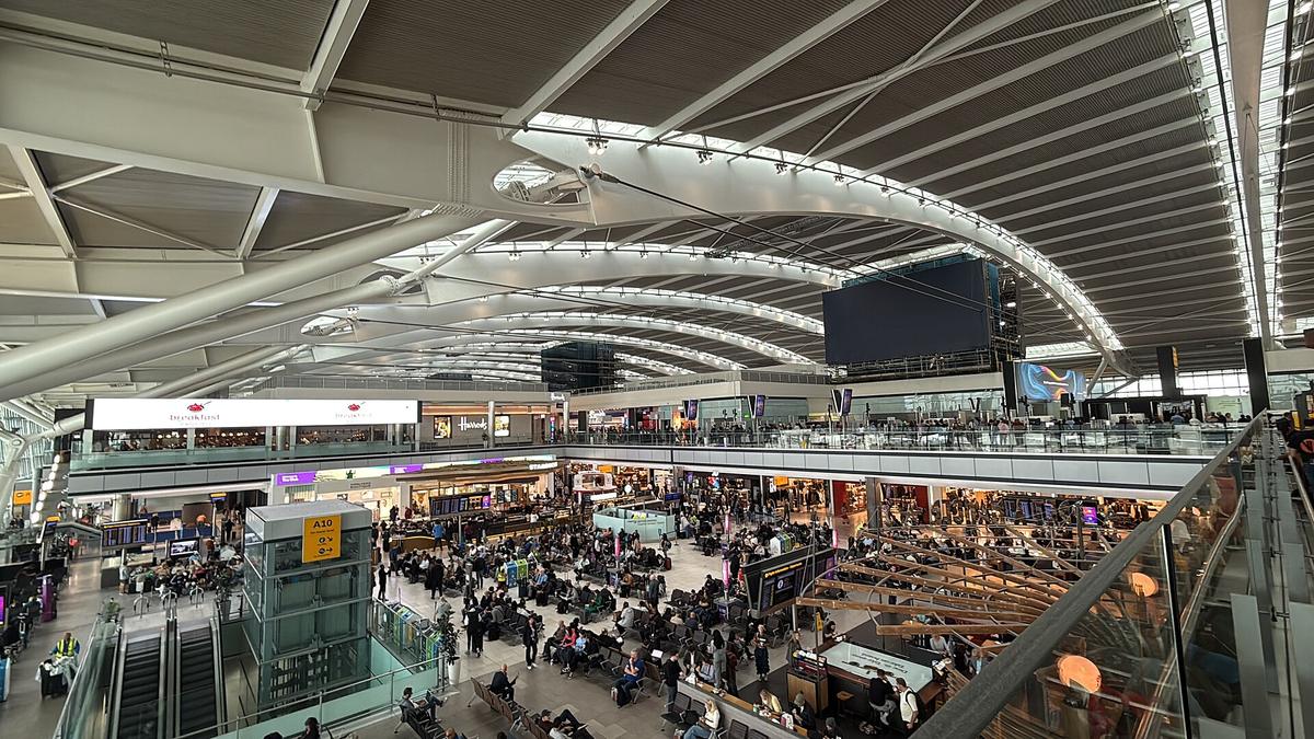 Heathrow airport terminal