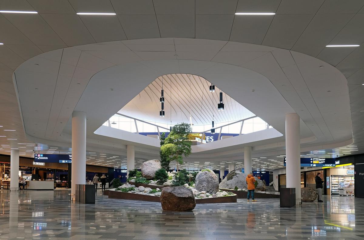 Helsinki airport terminal