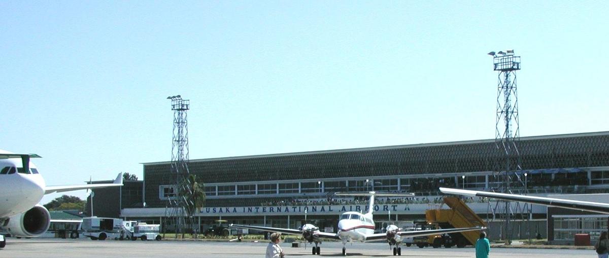 Lusaka airport terminal