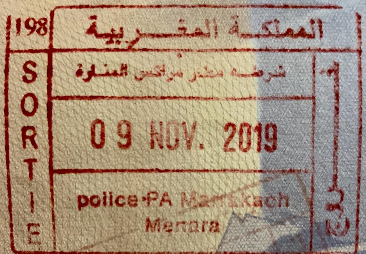 Morocco passport