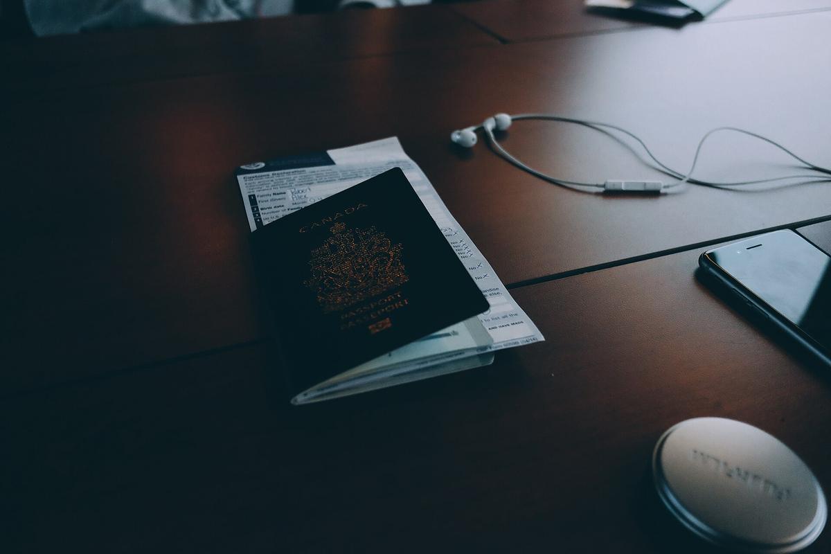 Canadian passport document