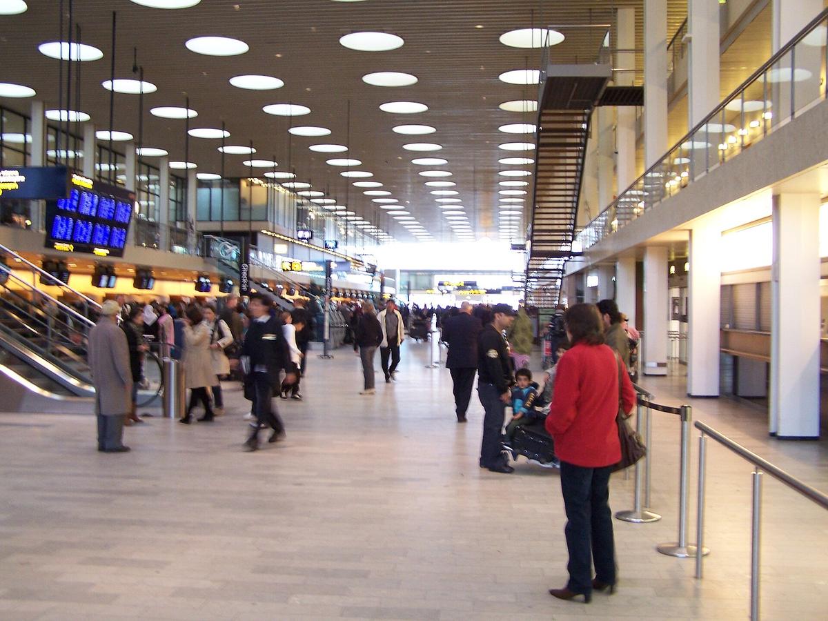 Copenhagen airport terminal